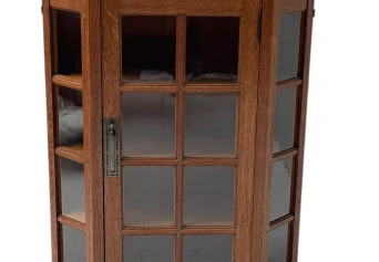 Art Nouveau One-Door Cabinet by H.F. Jansen & Zonen Amsterdam, 1900s